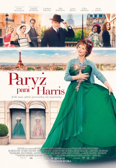 Plakat Filmu Paryż pani Harris (2022) [Dubbing PL] - Cały Film CDA - Oglądaj online (1080p)